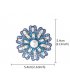 XSB255 - High-End Exquisite Blue Flower Brooch